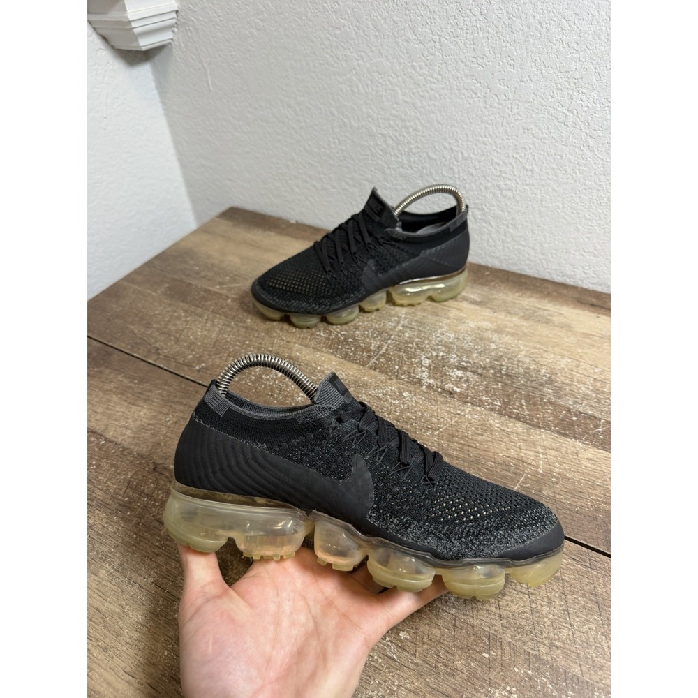 Nike‎ Air Vapormax Flyknit Id Black Womens Sz 7 Rare 2017! [AH0003-991] Shoes